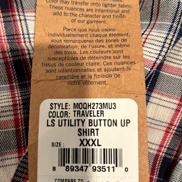 True Religion Button Down Shirt XXXL - Picture 5 of 5
